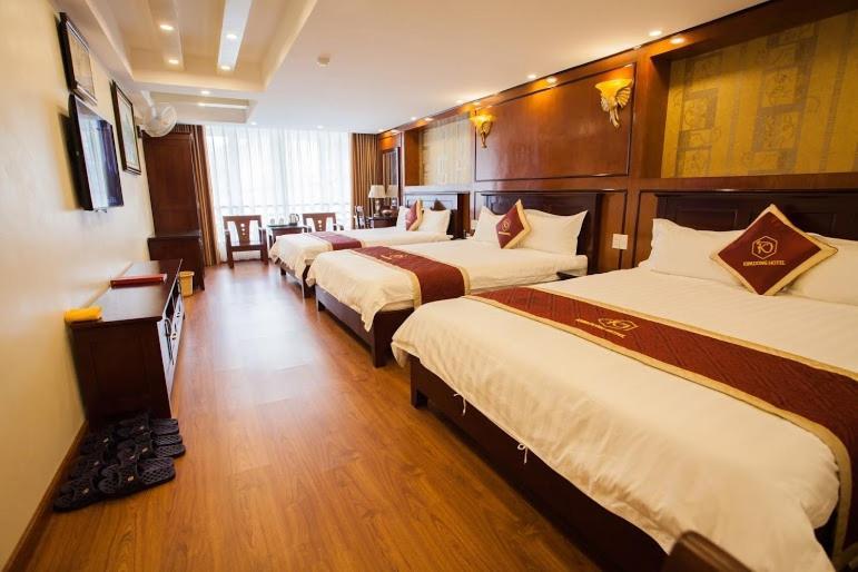 Khach San Kim Dong Hotel Hoang Nga Exterior photo